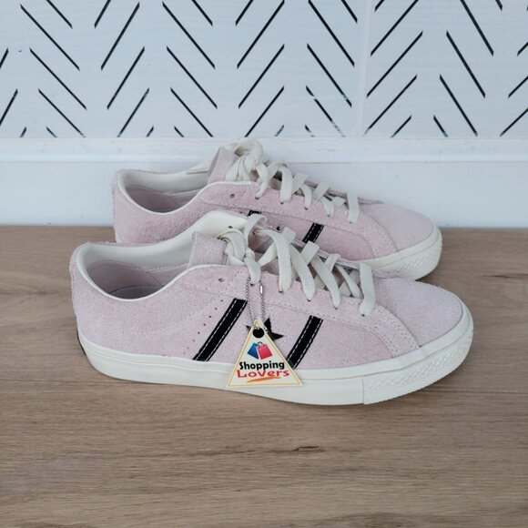 Converse One Star Academy Pro Ox Suede Low Sz 5.5 Men Shoes Sneaker Pink A08490C - Picture 1 of 9